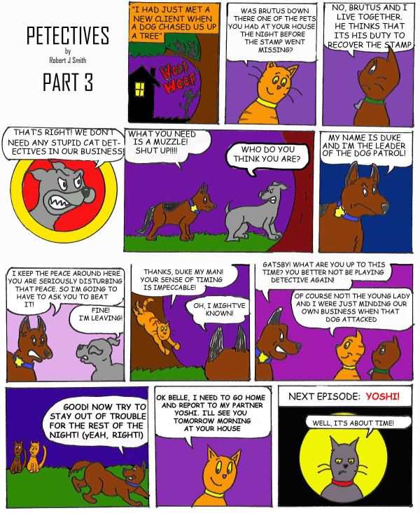 petectives webcomic part 3